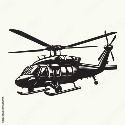 helicopter illustration