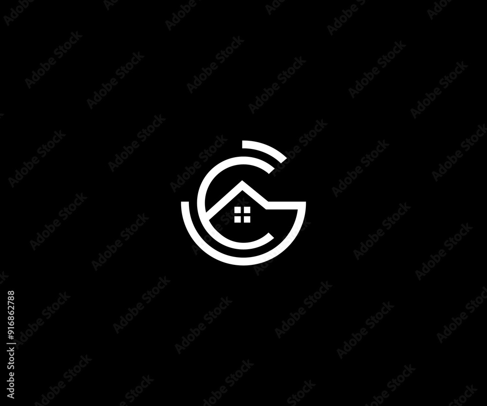 C Letter Real Estate Logo Design C Letter Real Estate Logo Design