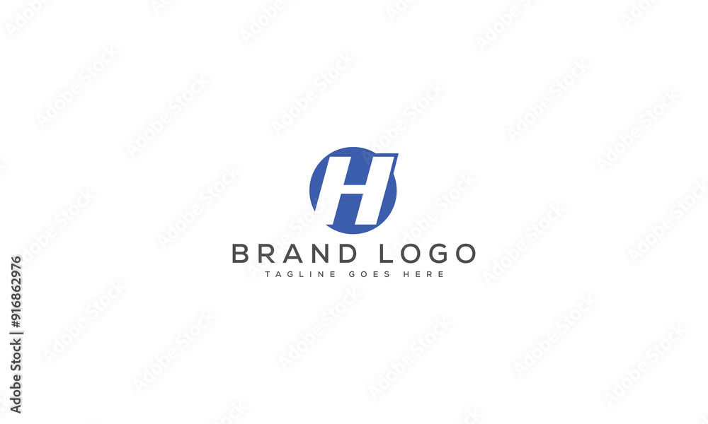 letter H logo design vector template design for brand. letter H logo design vector template design for brand.
