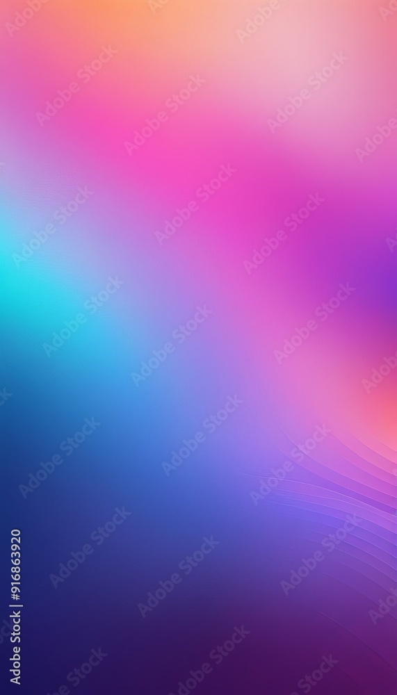 Obraz premium gradient background with gradient pink, blue, and purple hues, transitioning from lighter shade at the top to