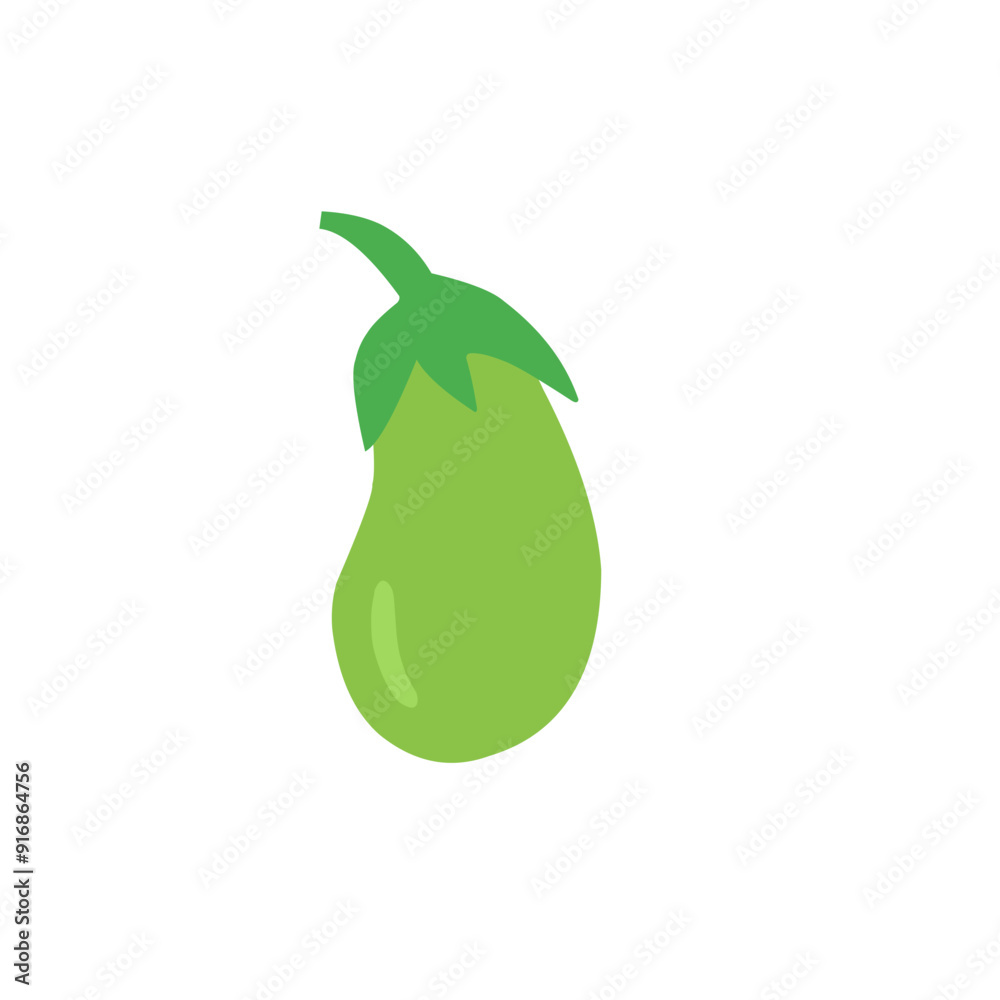 green eggplant vector illustration green eggplant vector illustration