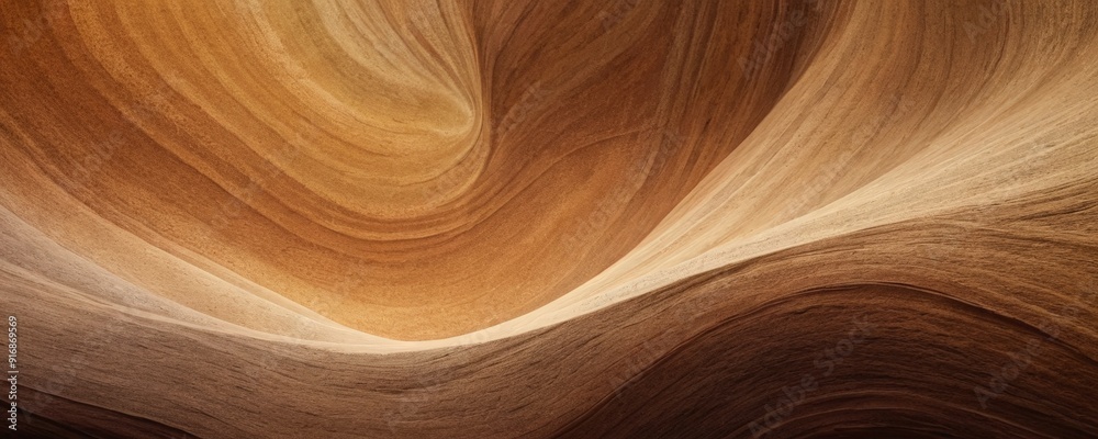 close-up view textured surface with swirling pattern brown and orange hues, creating sense movement and depth. close-up view textured surface with swirling pattern brown and orange hues, creating sense movement and depth.
