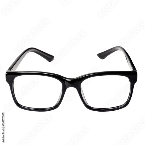 Stylish black glasses. photo