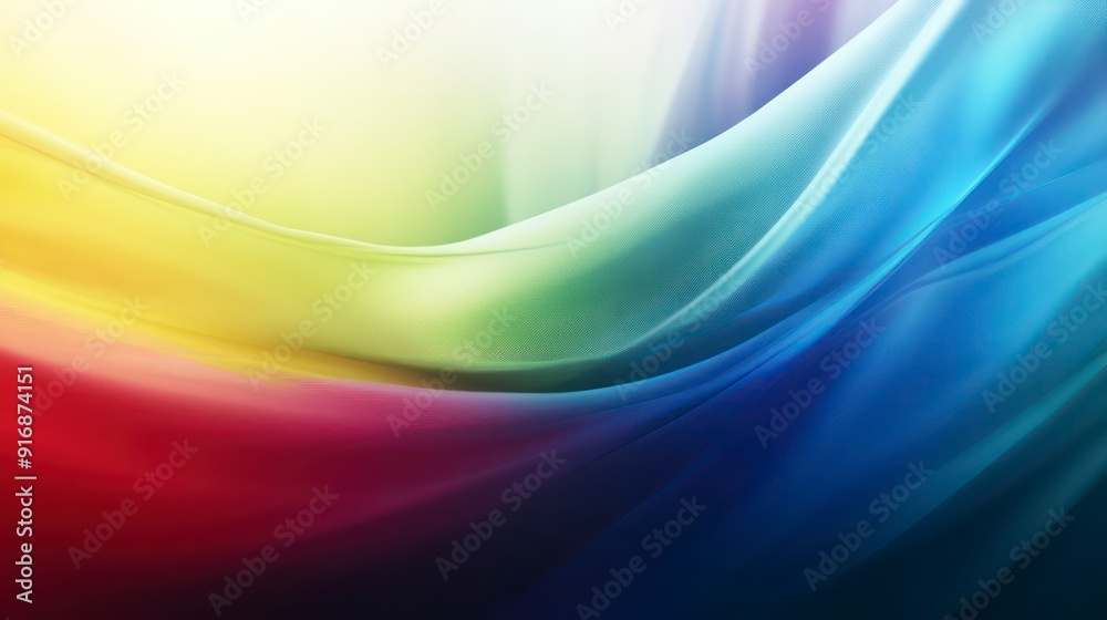 rainbow suspended waves abstract wallpaper background rainbow suspended waves abstract wallpaper background