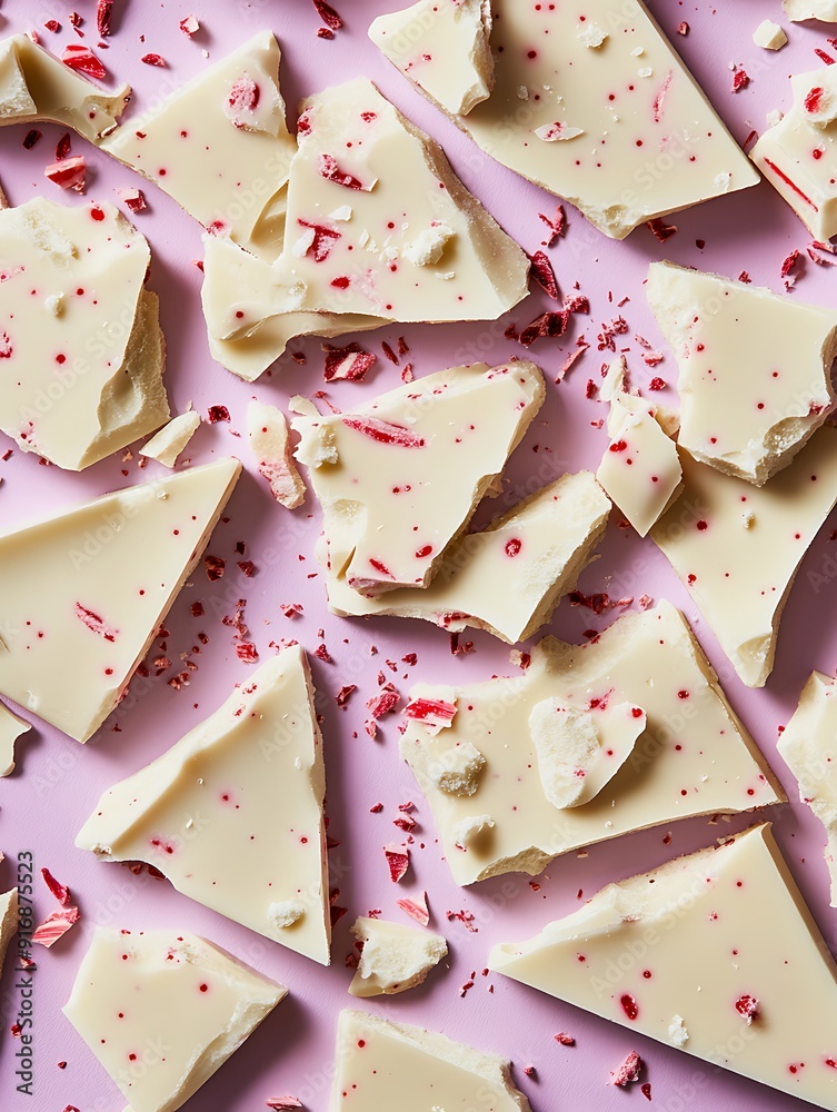 pieces of chocolate and isolated background pieces of chocolate and isolated background