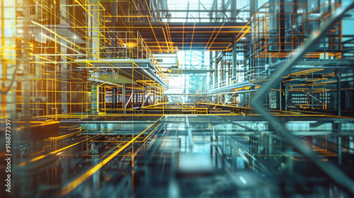 Wallpaper Mural High-tech innovations in the construction industry Torontodigital.ca