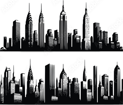 San Diego city skyline horizontal banner. Black and white silhouette of San Diego city, USA. Vector template for your design.