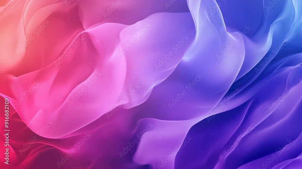 Obraz premium light satin waves abstract wallpaper background