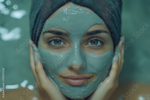 Beautiful Woman Receiving A...