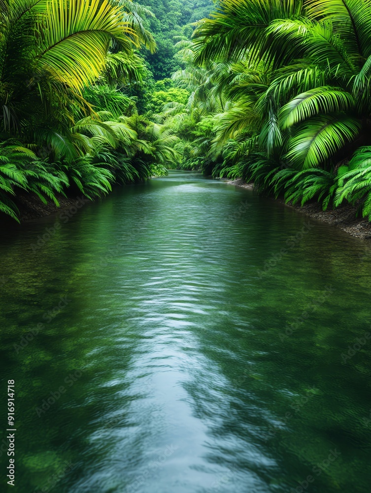 A serene river surrounded by lush greenery, creating a tranquil atmosphere perfect for nature lovers and relaxation. A serene river surrounded by lush greenery, creating a tranquil atmosphere perfect for nature lovers and relaxation.