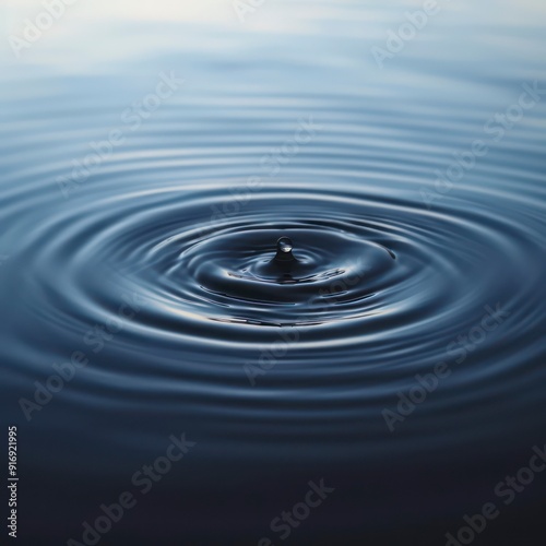 water ripple close-up background