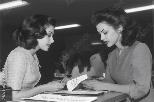 Women vote