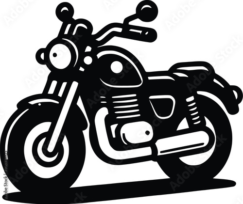 motorcycle sport bike silhouette