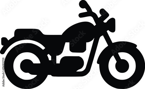 motorcycle sport bike silhouette