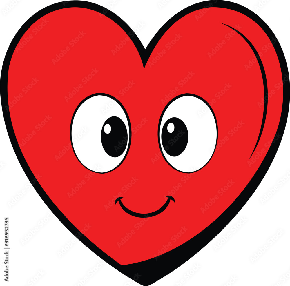 Happy Heart, love, romance or valentine's day red heart. Heart vector icons. Artistic red heart love symbols isolated editable vector. Happy Heart, love, romance or valentine's day red heart. Heart vector icons. Artistic red heart love symbols isolated editable vector.