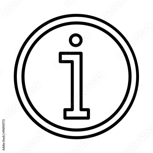 Info line icon