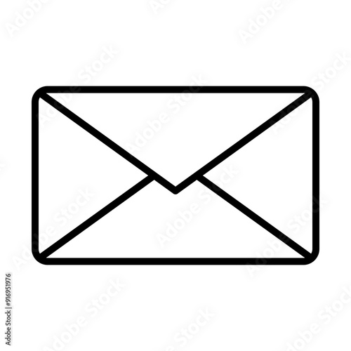 Email line icon
