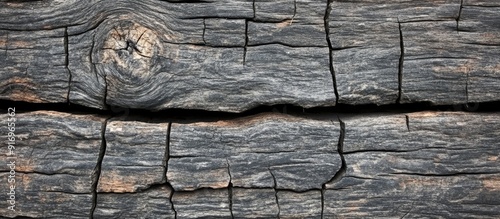 Natural Aged Gray Wood Text...