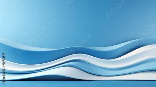 Abstract blue wave background. . Nice waves. Wave. Dynamic Flowing background. Smooth blue wave background with flowing lines and a soft, artistic design