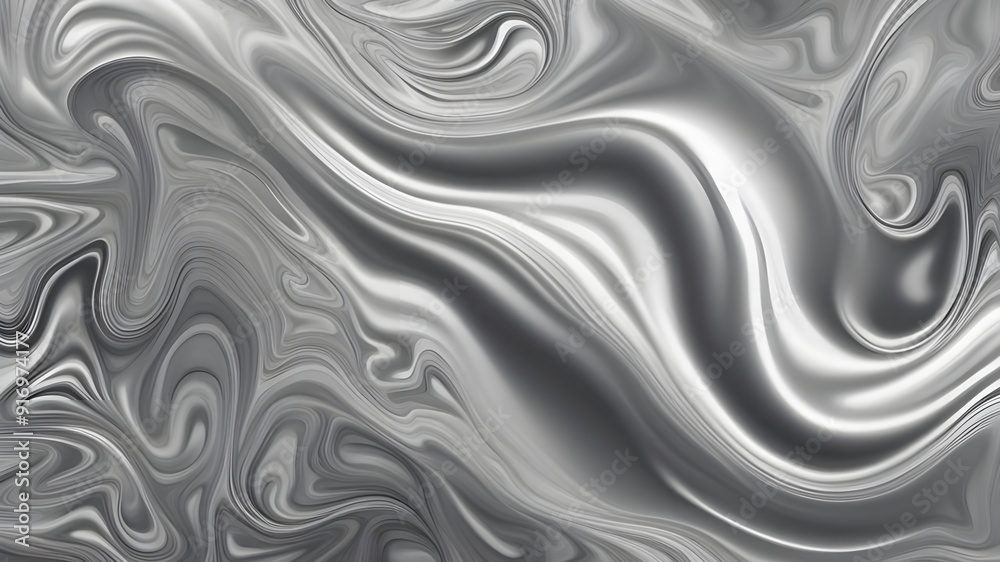 silver ink liquid background silver ink liquid background