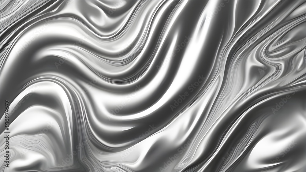 silver ink liquid background silver ink liquid background