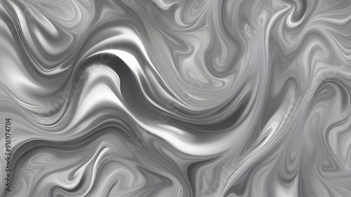 silver ink liquid background 