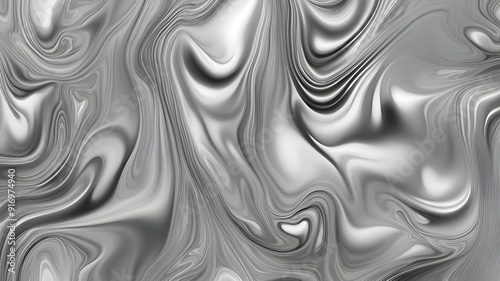 silver ink liquid background 