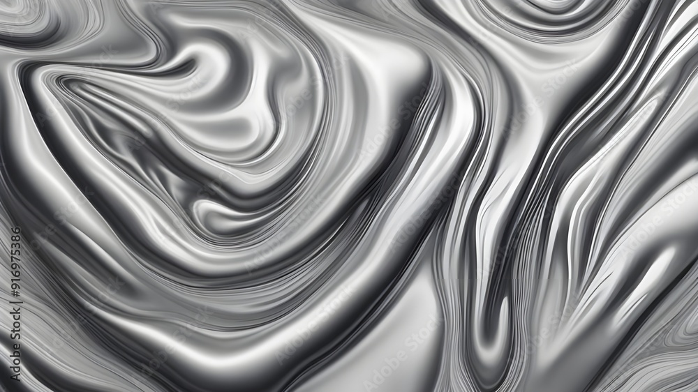 silver ink liquid background silver ink liquid background