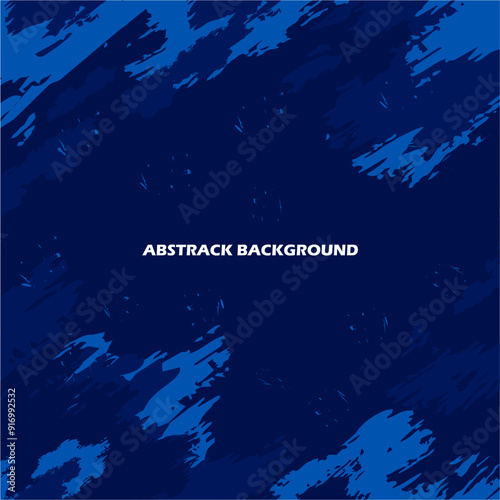 blue abstract background vector template design