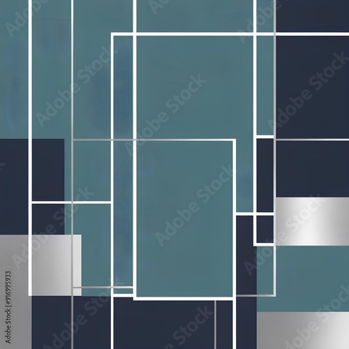 Wallpaper Mural Geometric Harmony Background Torontodigital.ca