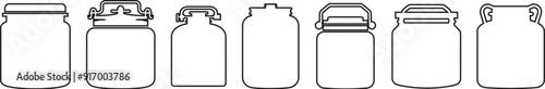 Food Storage Jar icons