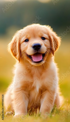 Happy Golden Retriever
