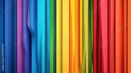 Colorful and inclusive LGBTQIA Pride Rainbow background, high-resolution vector illustration, ideal for promoting equality and diversity