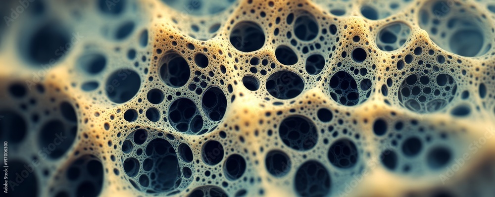 Abstract pattern with interconnected circles and textured surface. Abstract pattern with interconnected circles and textured surface.