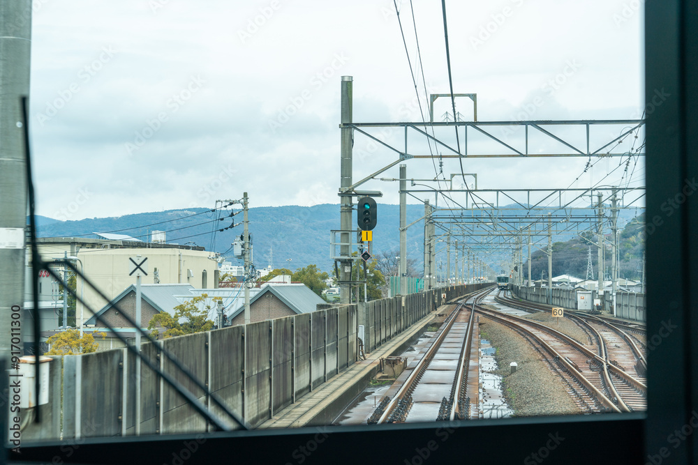 Naklejka premium 快速マリンライナー（瀬戸大橋経由）