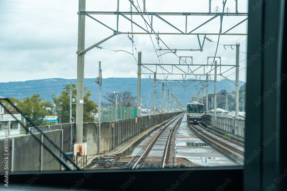 Fototapeta premium 快速マリンライナー（瀬戸大橋経由）