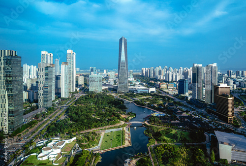 인천 송도 센트럴파크공원 주변 풍경