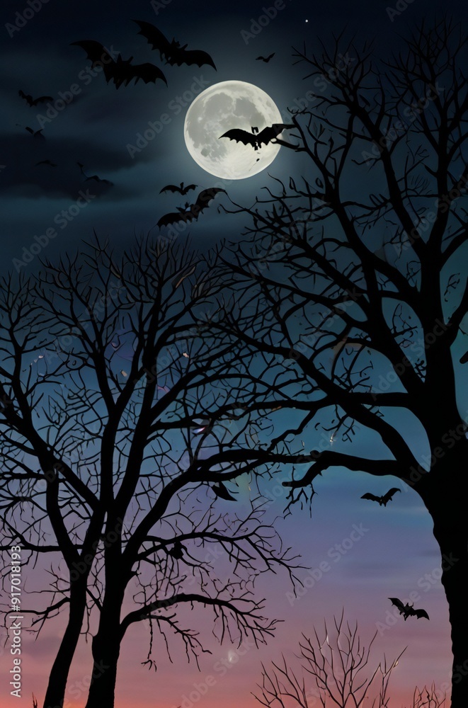 halloween night background halloween night background