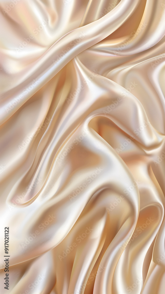 Fototapeta premium Light colored satin background illustration