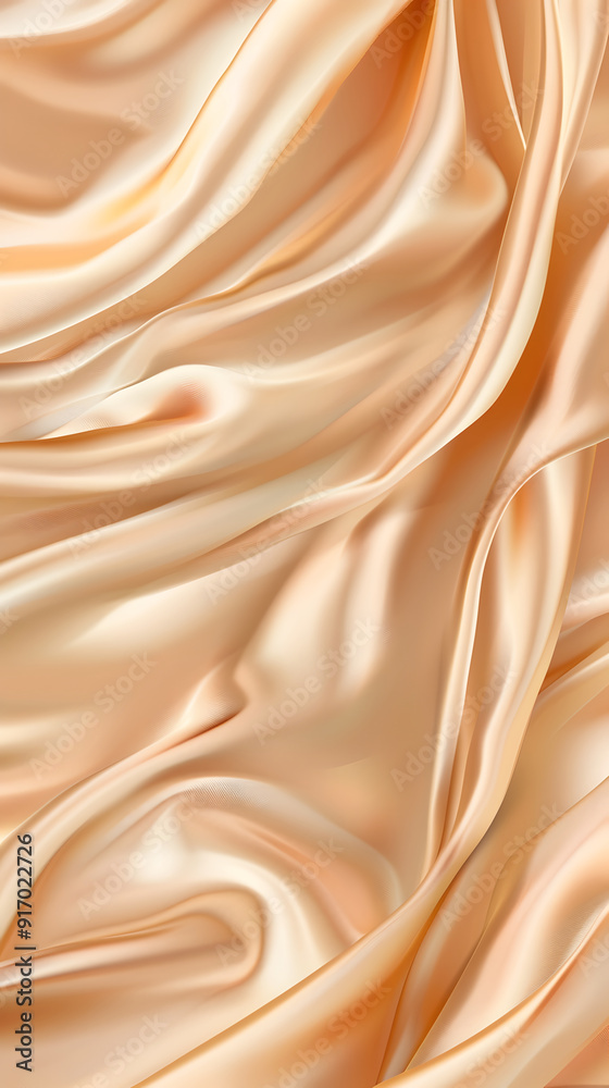 Fototapeta premium Light colored satin background illustration