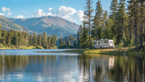 Immerse yourself in the tranquility of nature's embrace with a scenic lakeside retreat, where