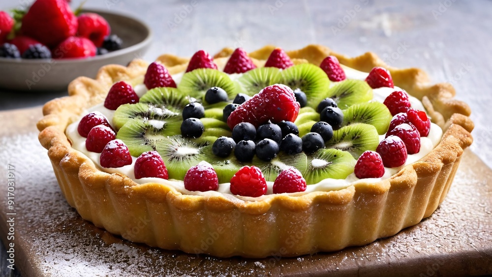 Seasonal Fruit Tart: A Fresh, Fruity Indulgence