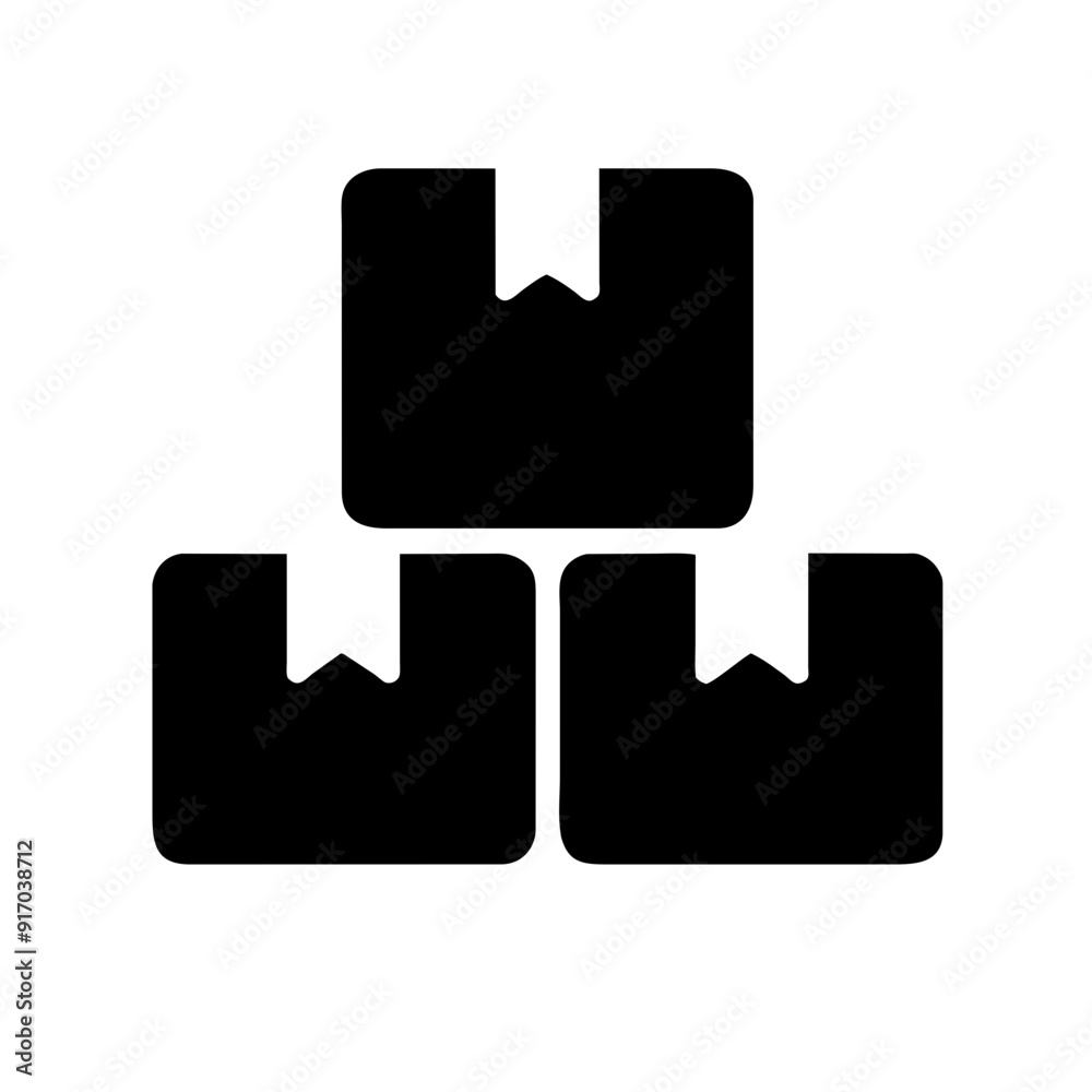 Storage Box and Chest Icon Storage Box and Chest Icon