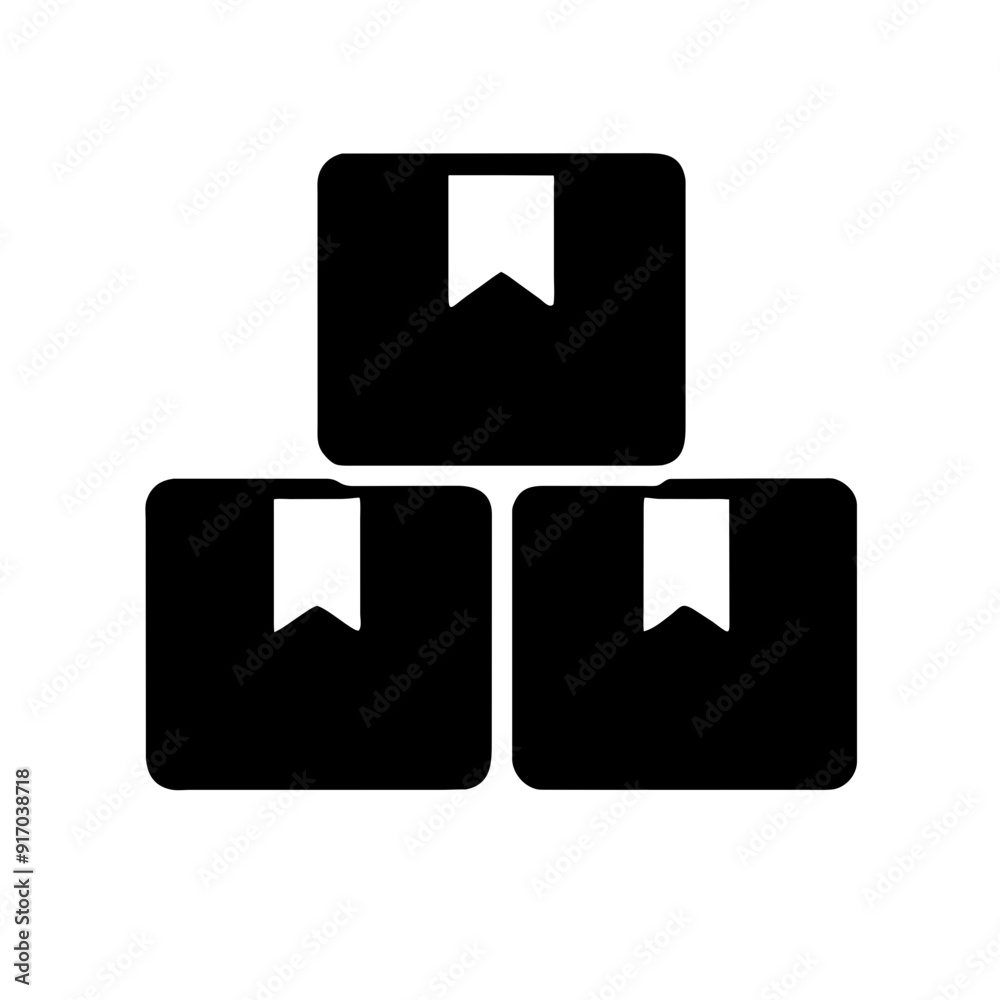 Storage Box and Chest Icon Storage Box and Chest Icon
