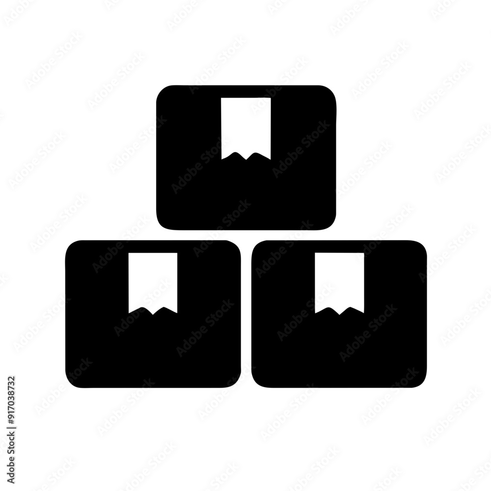Storage Box and Chest Icon Storage Box and Chest Icon