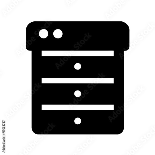 Storage Box and Chest Icon