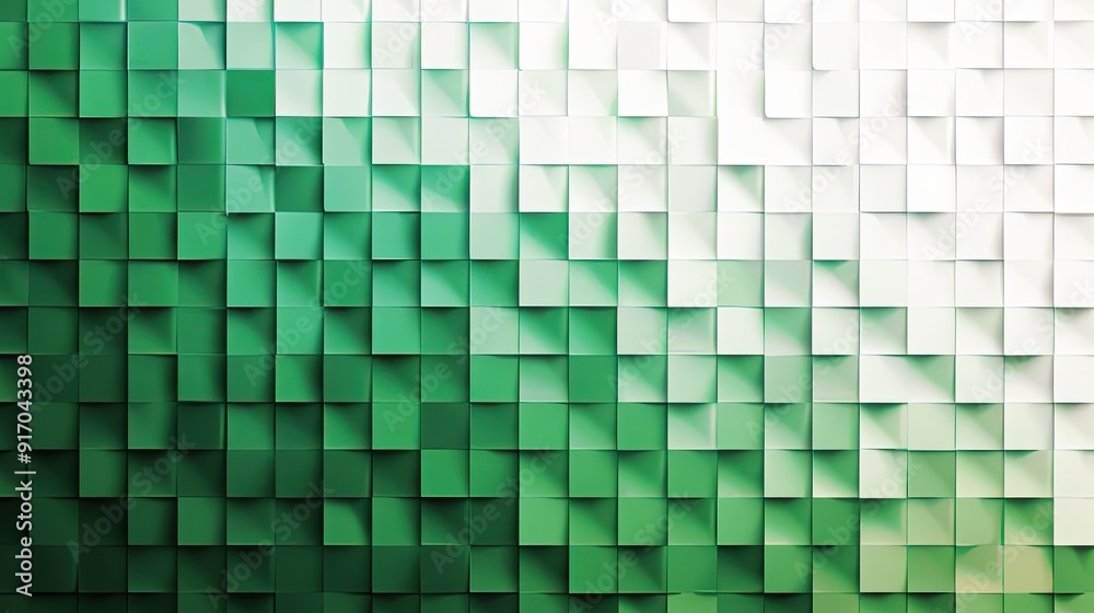 strongly pixelated gradient ranging from green to white strongly pixelated gradient ranging from green to white