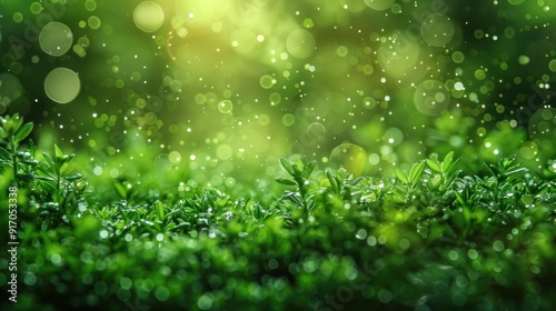 Plant leaves background