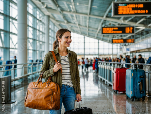 woman with shopping bags