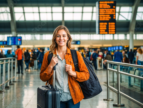 woman shopping in mall